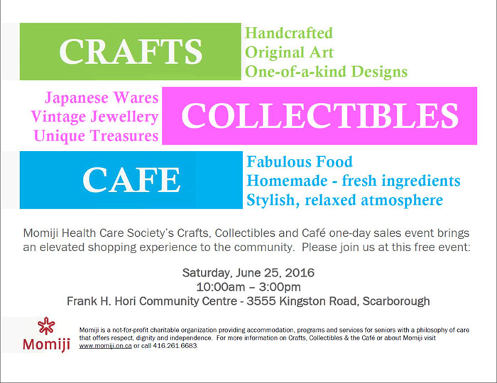 Crafts, Collectibles & Café 2016 poster